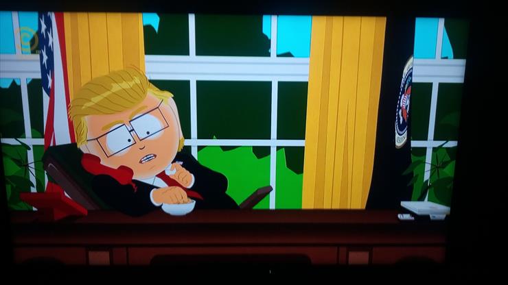 South Park screeny - South Park - Prezydent USA Donald Trump rozmawia ... z facetem przebywającym w więzieniu - 11.02.2020.jpg