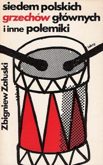 Zbigniew Załuski - Siedem polskich grzechów głównych audiobook PL - okładka książki - Iskry, 1973 rok.jpg