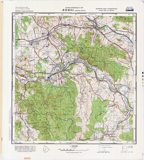 Mapy topograficzne LWP 1_25 000 - M-33-44-B-d_JANOWICE_WIELKIE_1985.jpg