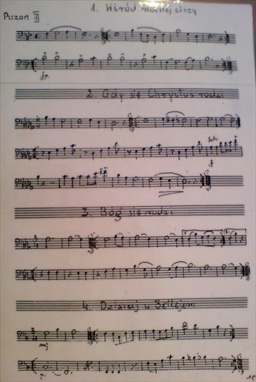 kolędy na orkiestrę dętą W. Janiszewski - puzon 3C - kolędy na orkiestrę dętą W. Janiszewski - puzon 3C str01.jpg