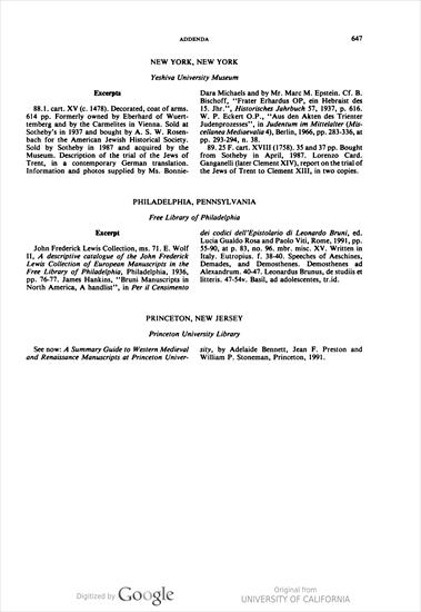 Iter Italicum a finding list of uncatalogued or incompletely catalogued ... - 0015.png