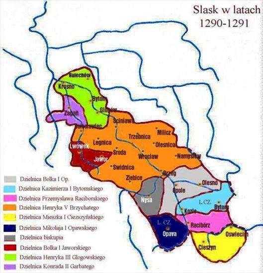 Historyczne mapy Polski - 1290-1291 - Śląsk.jpg
