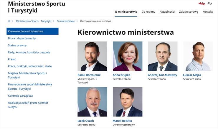  Sport - Kierownictwo ministerstwa - Ministerstwo Sportu i Turystyki - Portal Gov pl.png